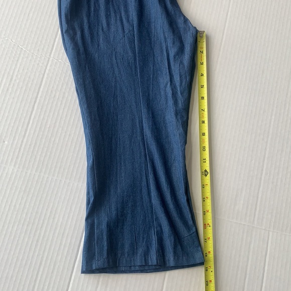 BCBGeneration | Navy Blue Cut-out Crop Jumpsuit 6 - Picture 11 of 15